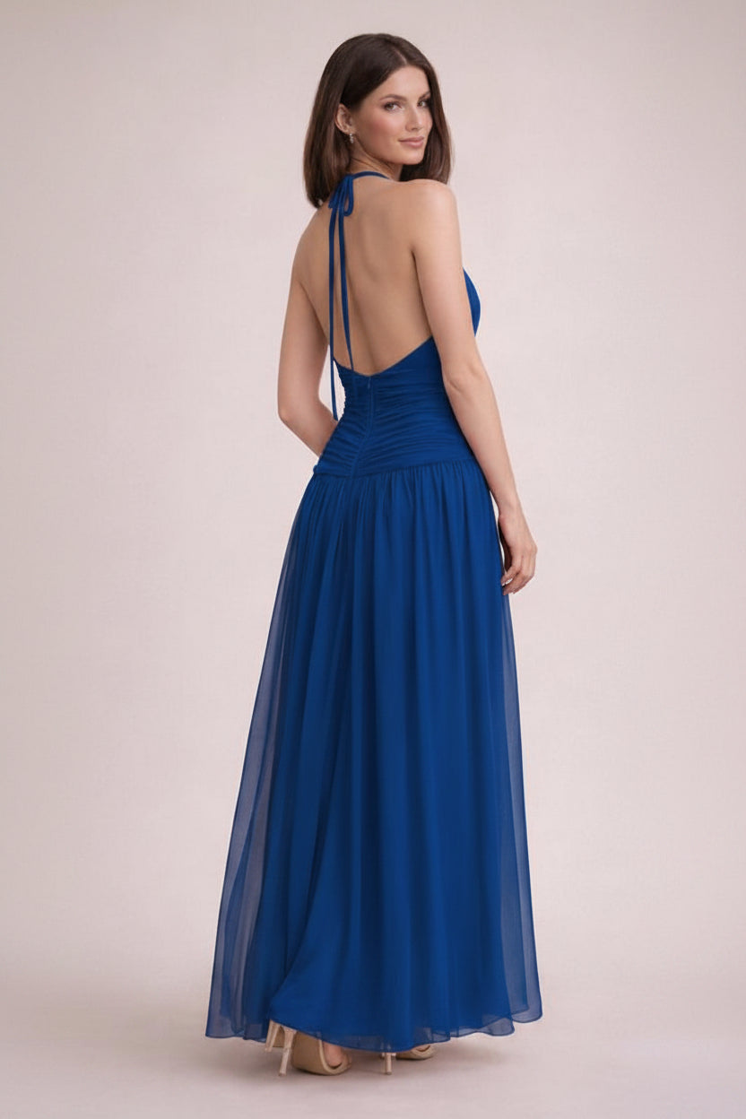 VESTIDO AZUL REY 57392
