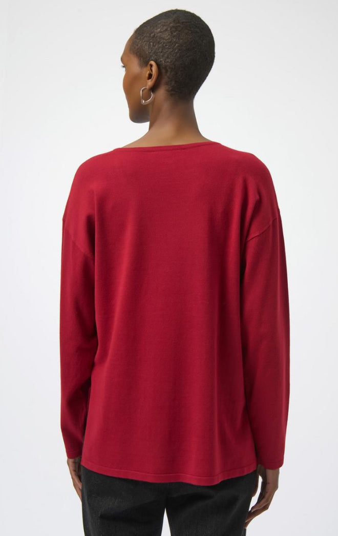 SUÉTER NEGRO/VINO 254966