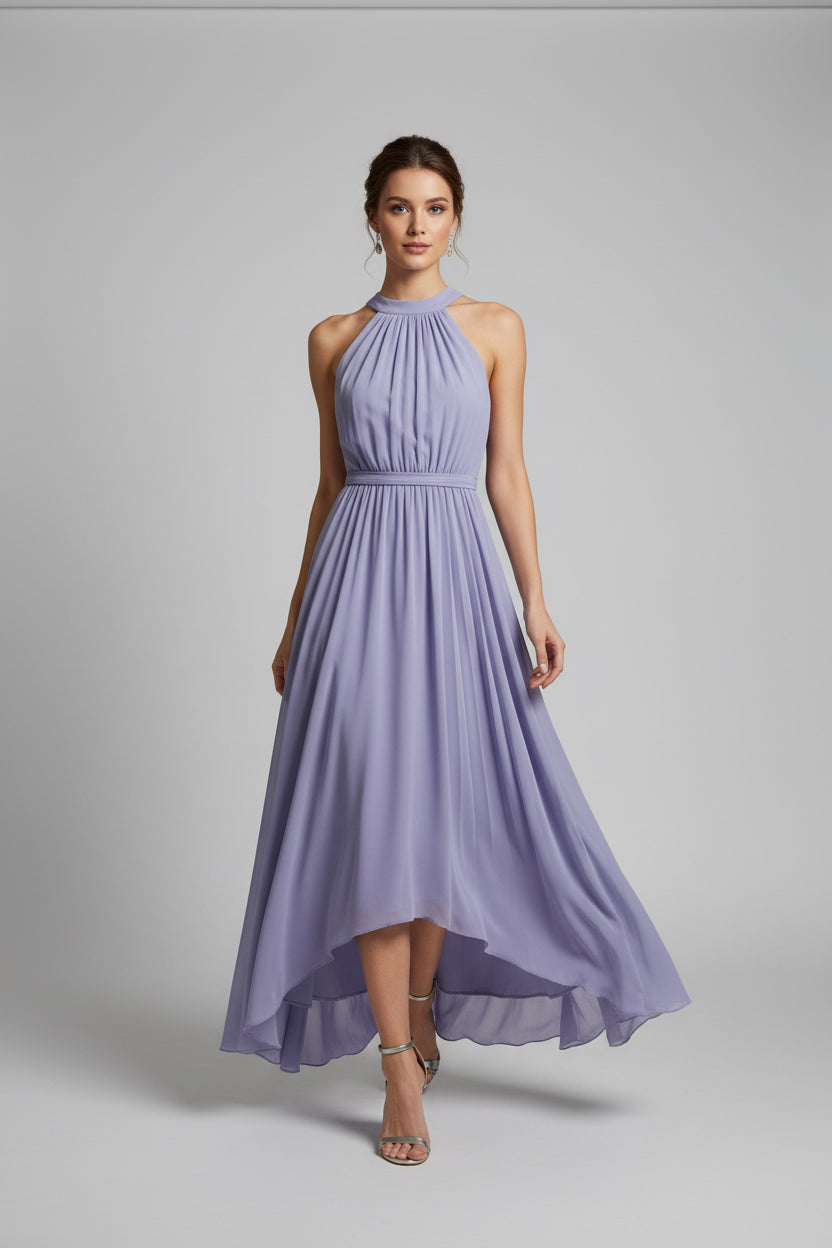VESTIDO LARGO LILA 57312