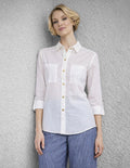 BLUSA CAMISERA BLANCA 126417