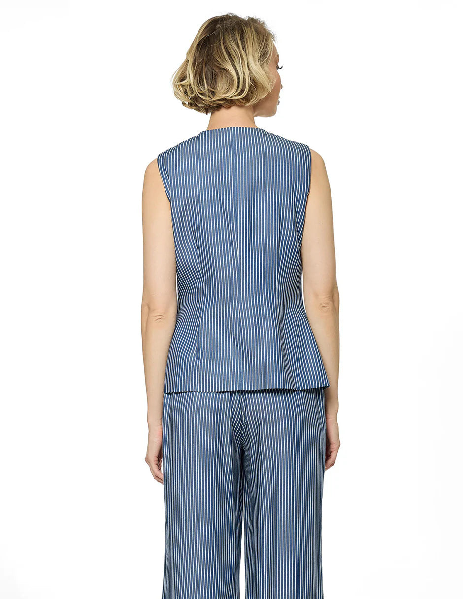 CHALECO AZUL COMBINADO 126413