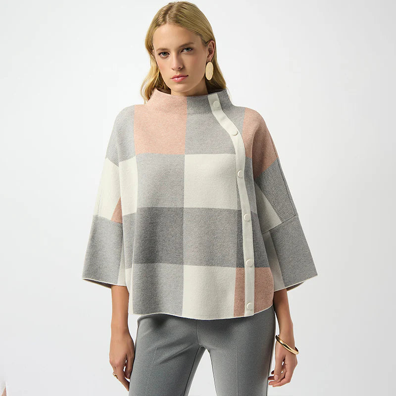 SUÉTER GRIS/VINO 243948F25