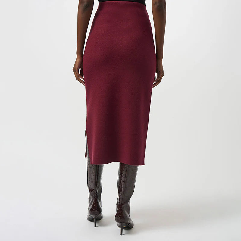 FALDA TEJIDA BLANCA/VINO 243967F25