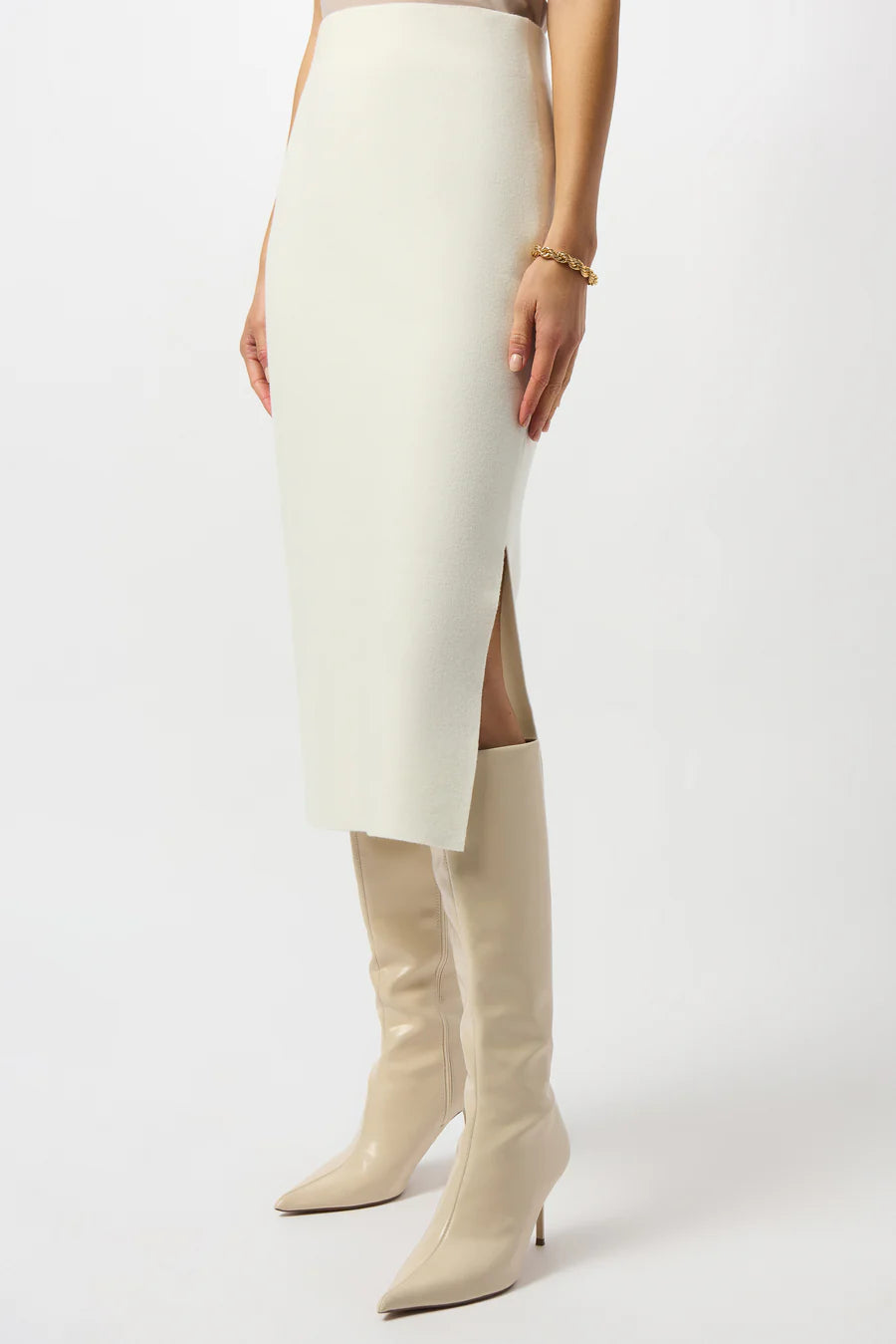 FALDA TEJIDA BLANCA/VINO 243967F25