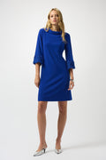 VESTIDO CORTO AZUL/NEGRO 253054