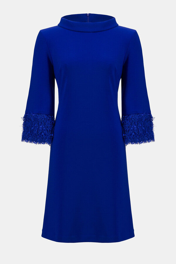 VESTIDO CORTO AZUL/NEGRO 253054
