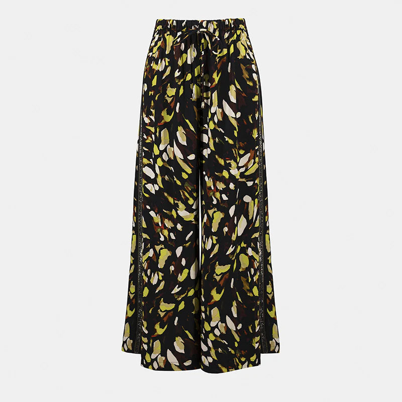 PANTALÓN NEGRO ESTAMPADO 253247