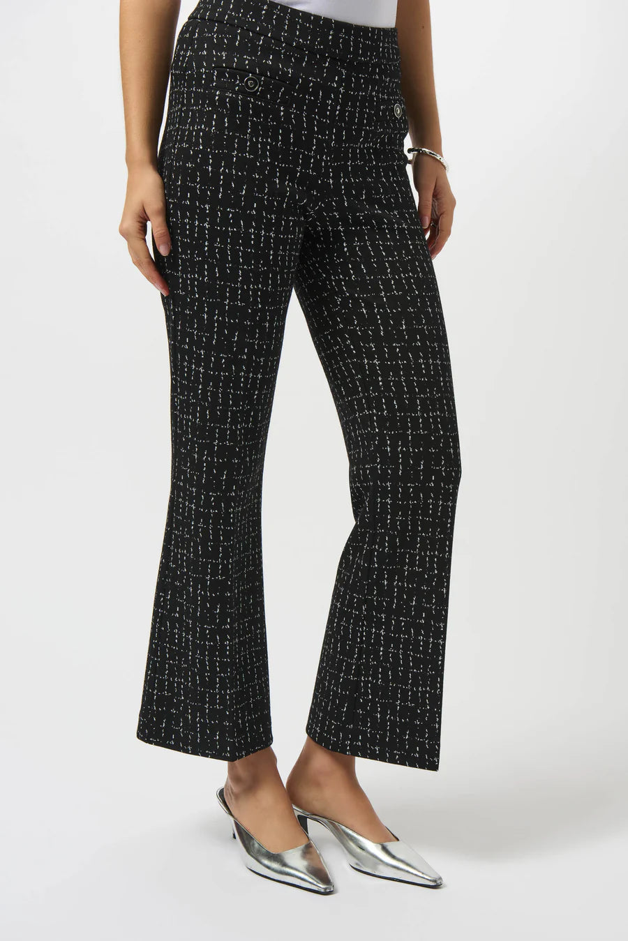 PANTALÓN NEGRO ESTAMPADO 253246