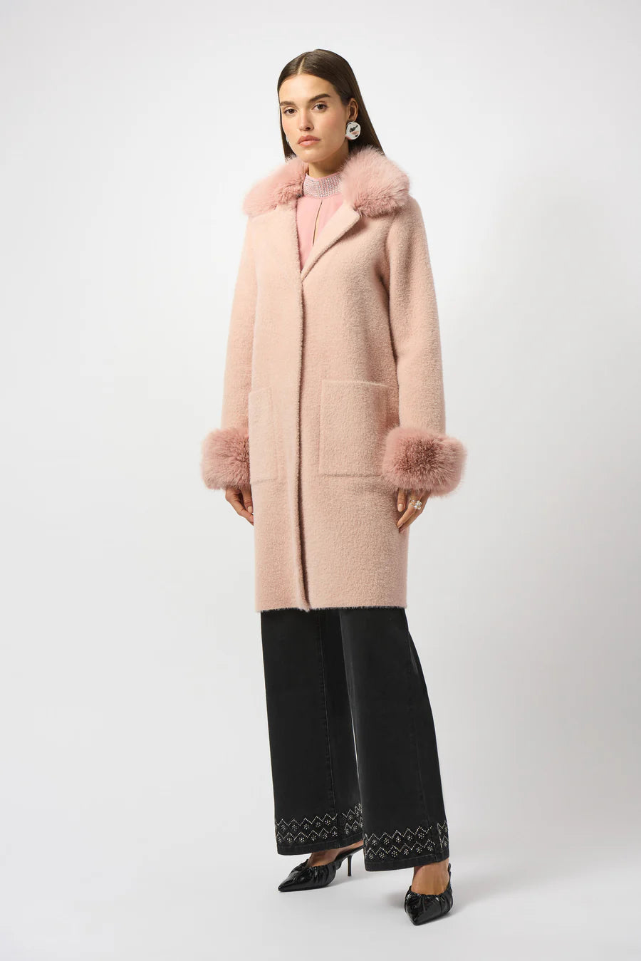ABRIGO VINO/ROSA 243923f25