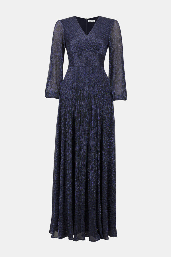 VESTIDO LARGO AZUL 253780