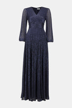 Cargar imagen en el visor de la galería, VESTIDO LARGO AZUL 253780
