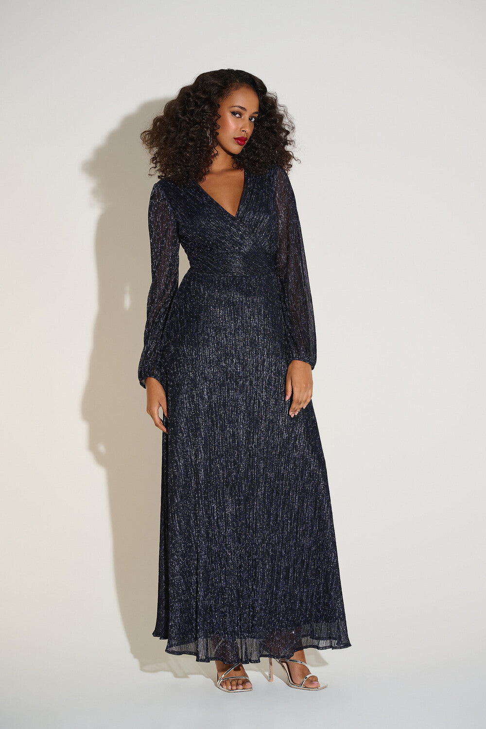 VESTIDO LARGO AZUL 253780