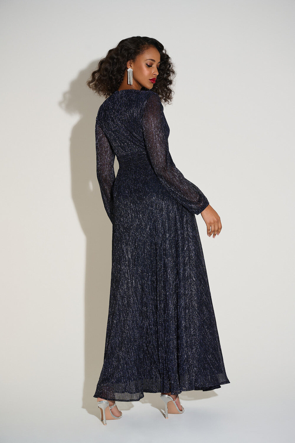 VESTIDO LARGO AZUL 253780