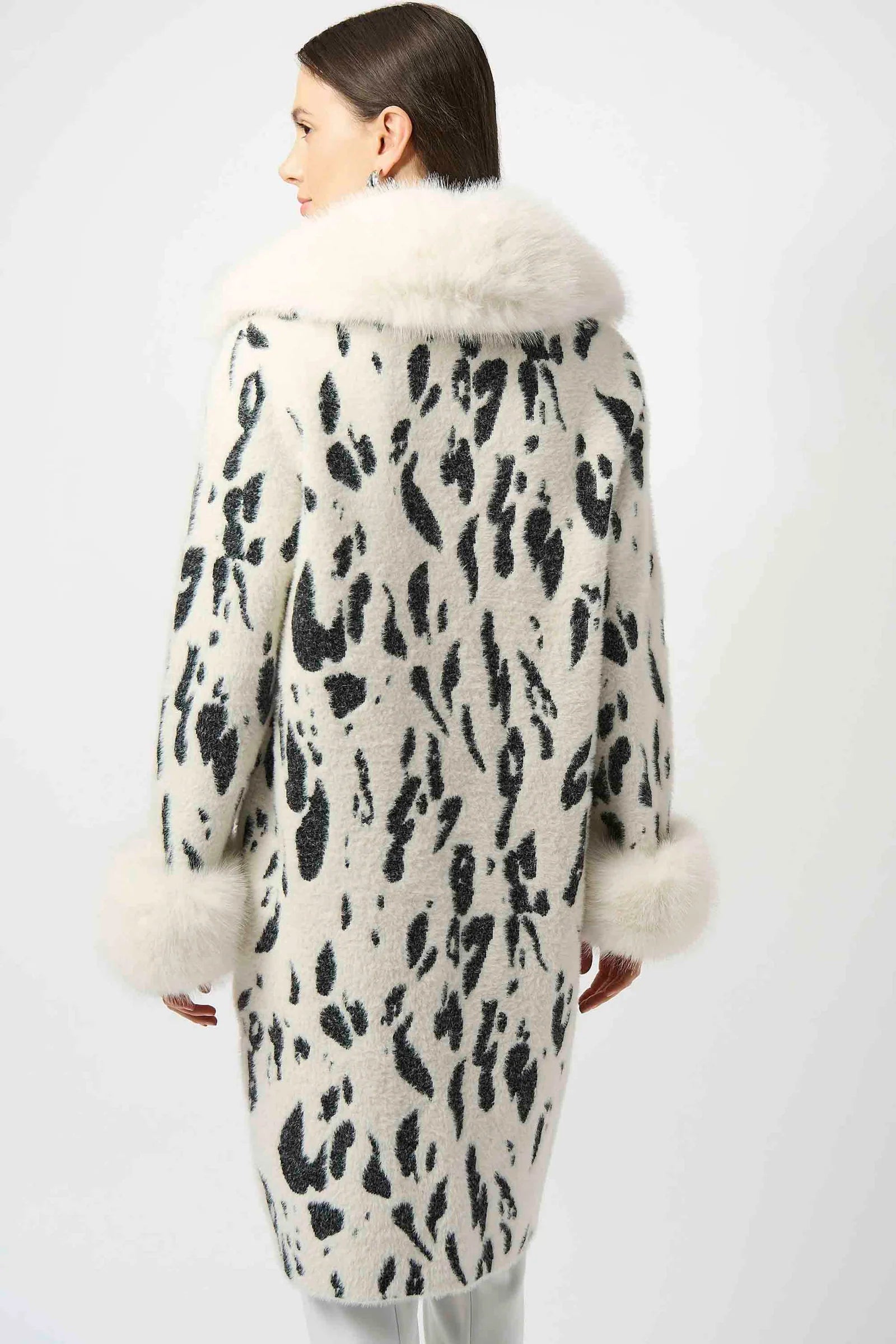 ABRIGO BEIGE ESTAMPADO 253904