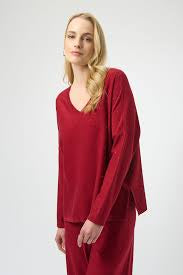 SUÉTER TEJIDO NEGRO/VINO/BEIGE 244921F25