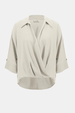 BLUSA BLANCA/ROJA 254031