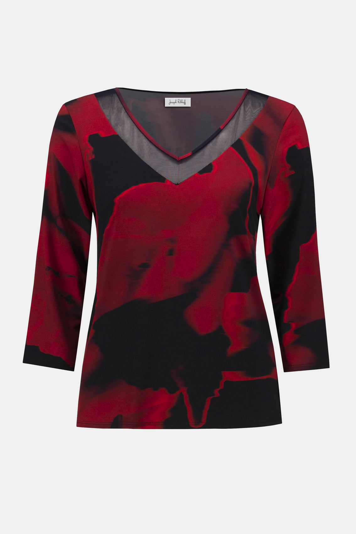 BLUSA NEGRA ESTAMPADA 254095