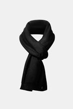 Cargar imagen en el visor de la galería, BUFANDA NEGRA/VINO 25965
