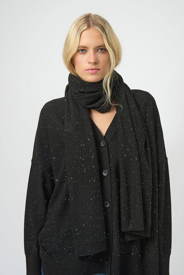 BUFANDA NEGRA/BEIGE/VINO 254965