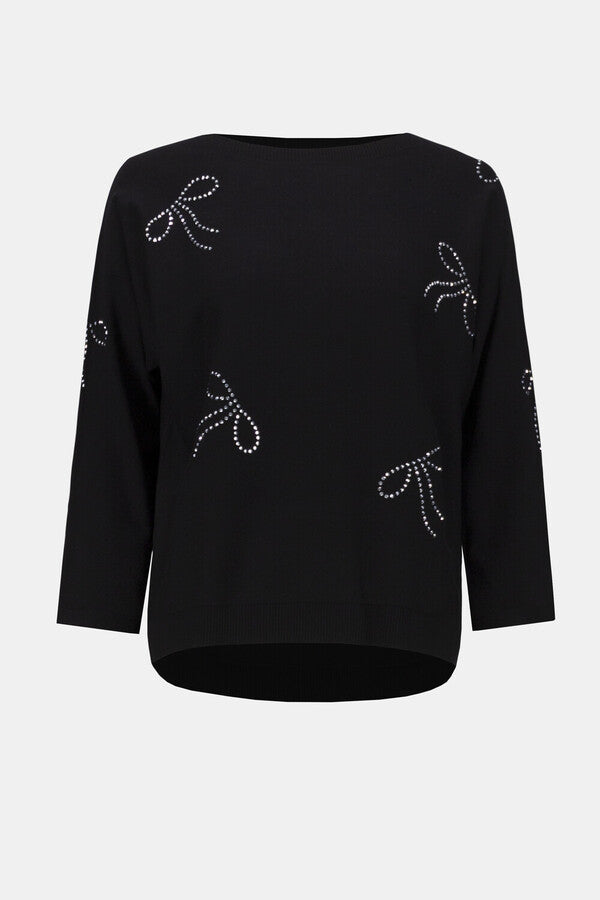 SUÉTER NEGRO MOÑOS 254950