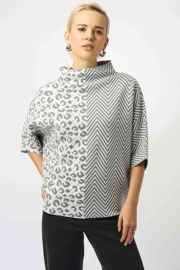 SUÉTER PRINT GRIS 253981