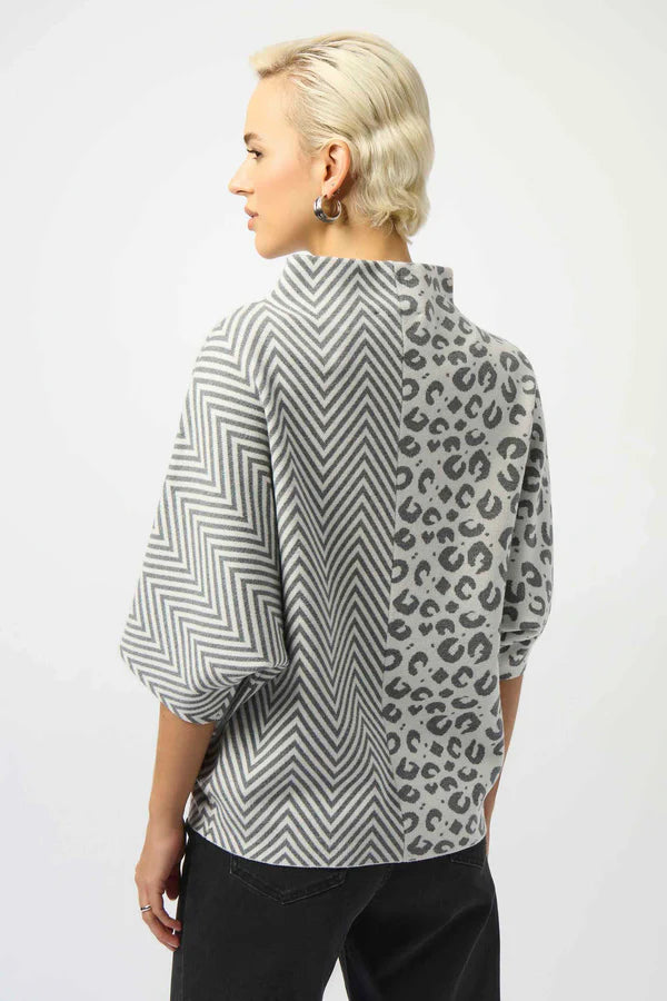 SUÉTER PRINT GRIS 253981