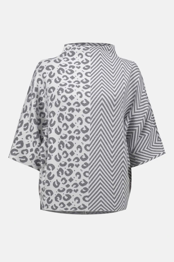SUÉTER PRINT GRIS 253981