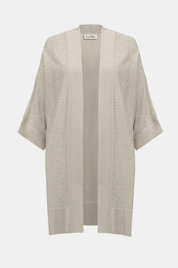 SACO TEJIDO BEIGE/NEGRO 254937