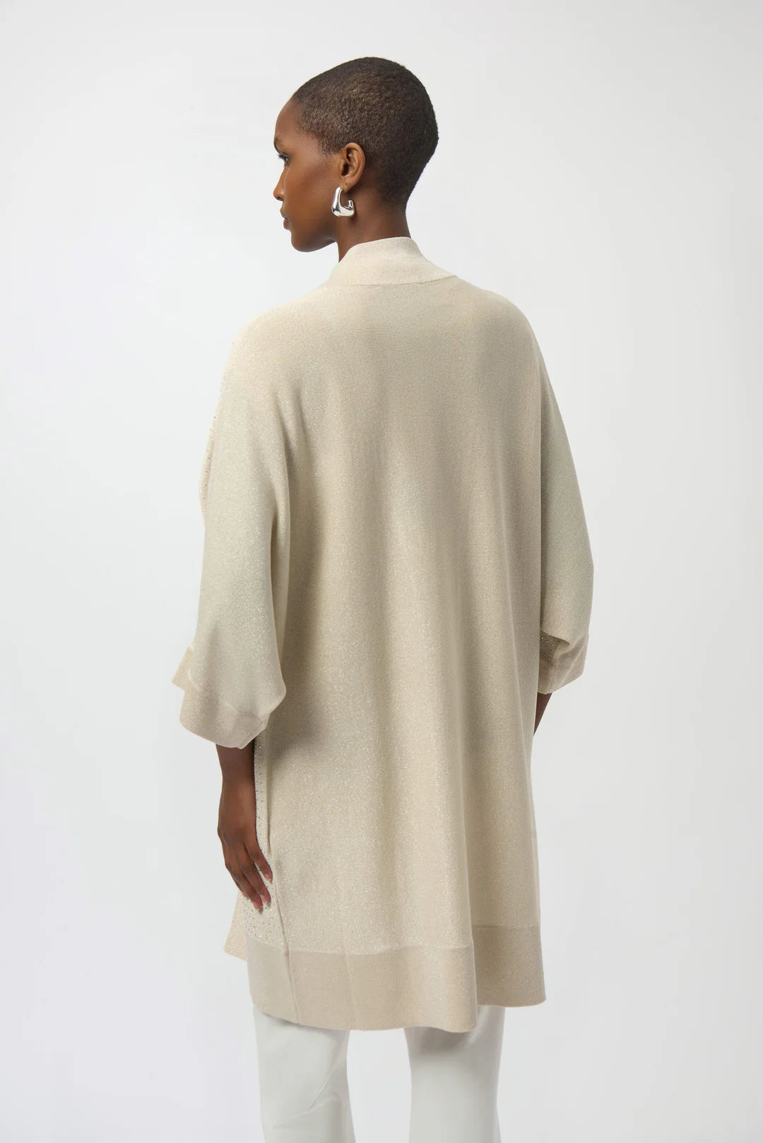 SACO TEJIDO BEIGE/NEGRO 254937