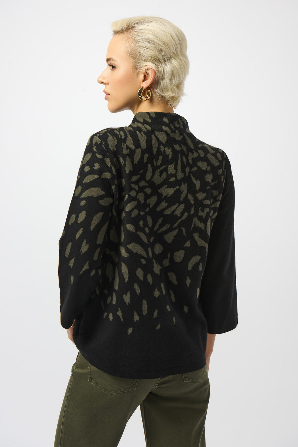 SUÉTER PRINT NEGRO 253912