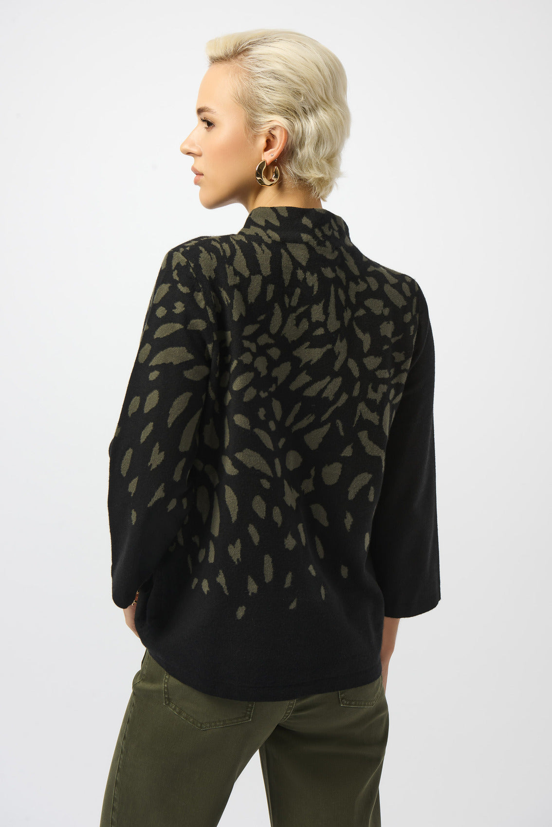 SUÉTER PRINT NEGRO 253912