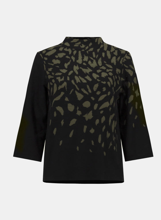 SUÉTER PRINT NEGRO 253912