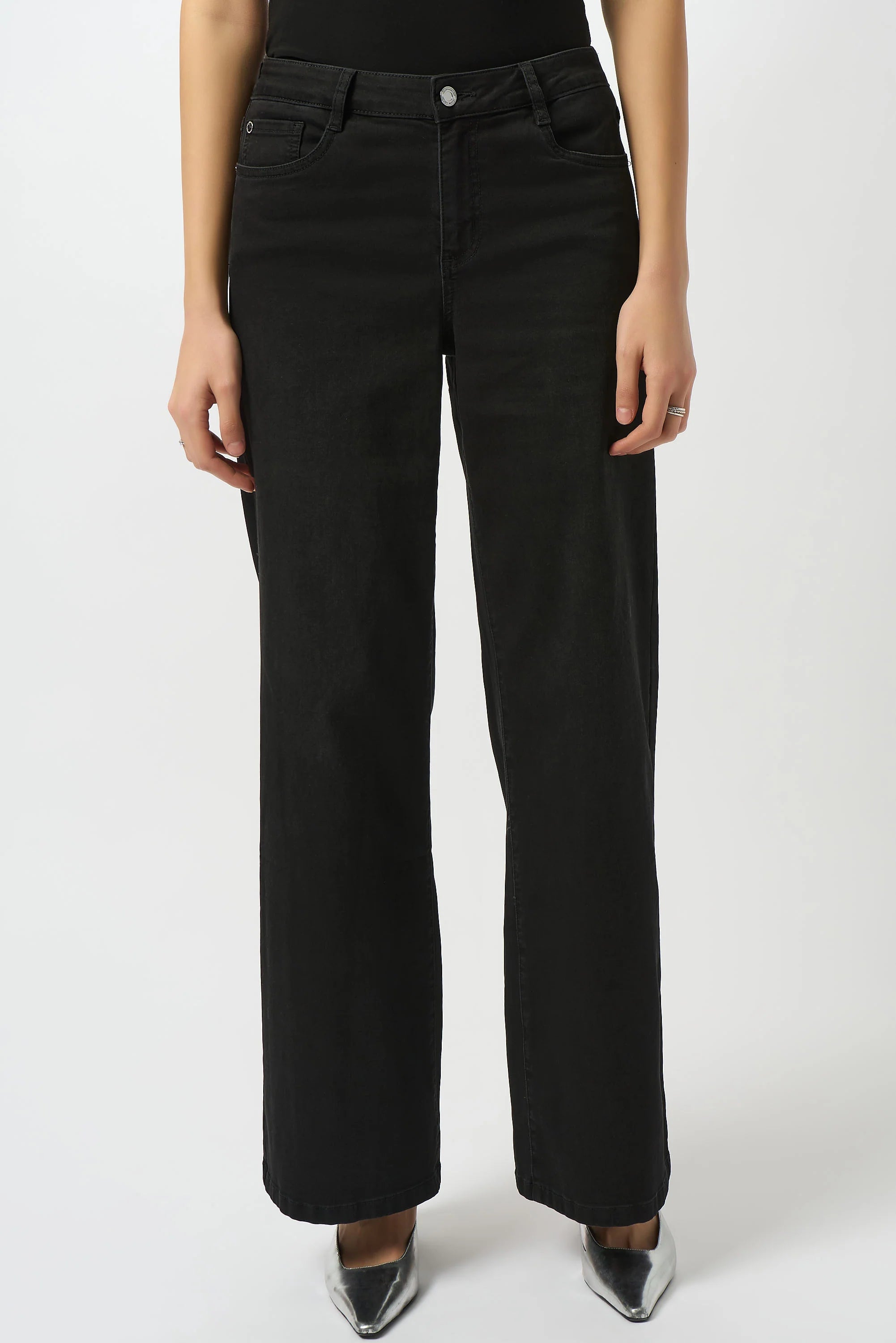 PANTALON JEANS NEGRO PIERNA AMPLIA 251968B25