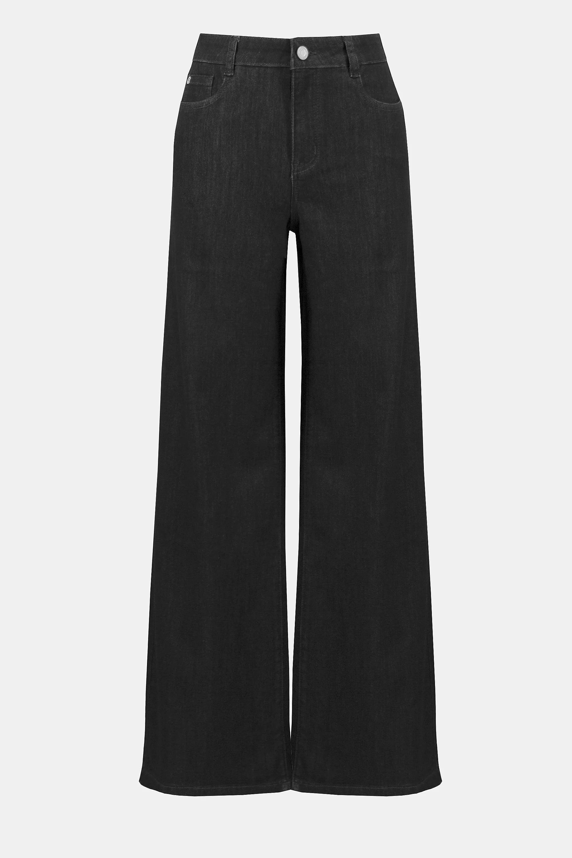PANTALON JEANS NEGRO PIERNA AMPLIA 251968B25