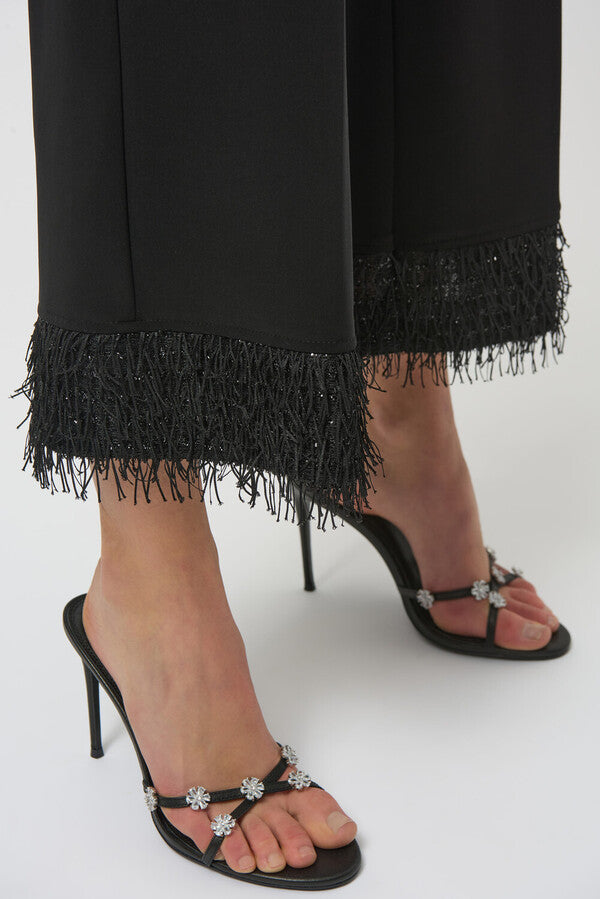 PANTALÓN NEGRO FLECOS 254147