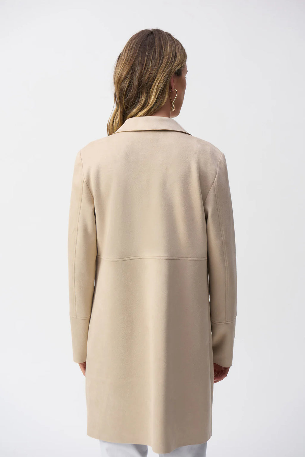 SACO ROSA/BEIGE GAMUZA 251941