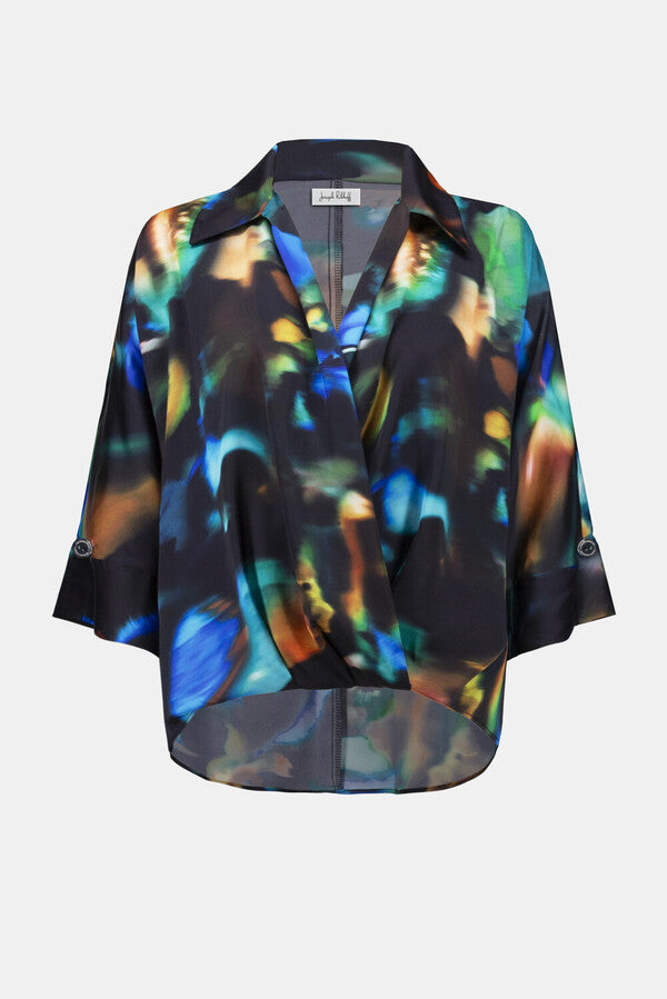BLUSA NEGRA ESTAMPADA 254097