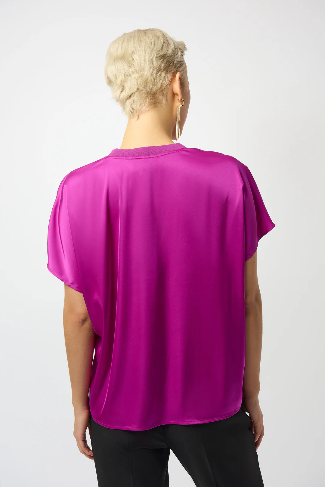 BLUSA MOSTAZA/BUGAMBILIA SATÉN 253921