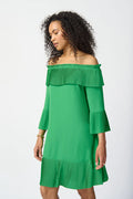 VESTIDO CORTO VERDE 241907