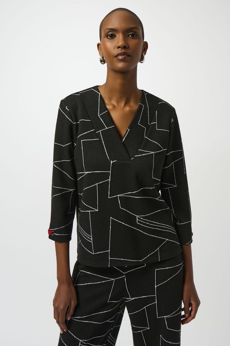 BLUSA NEGRA ESTAMPADA 253079