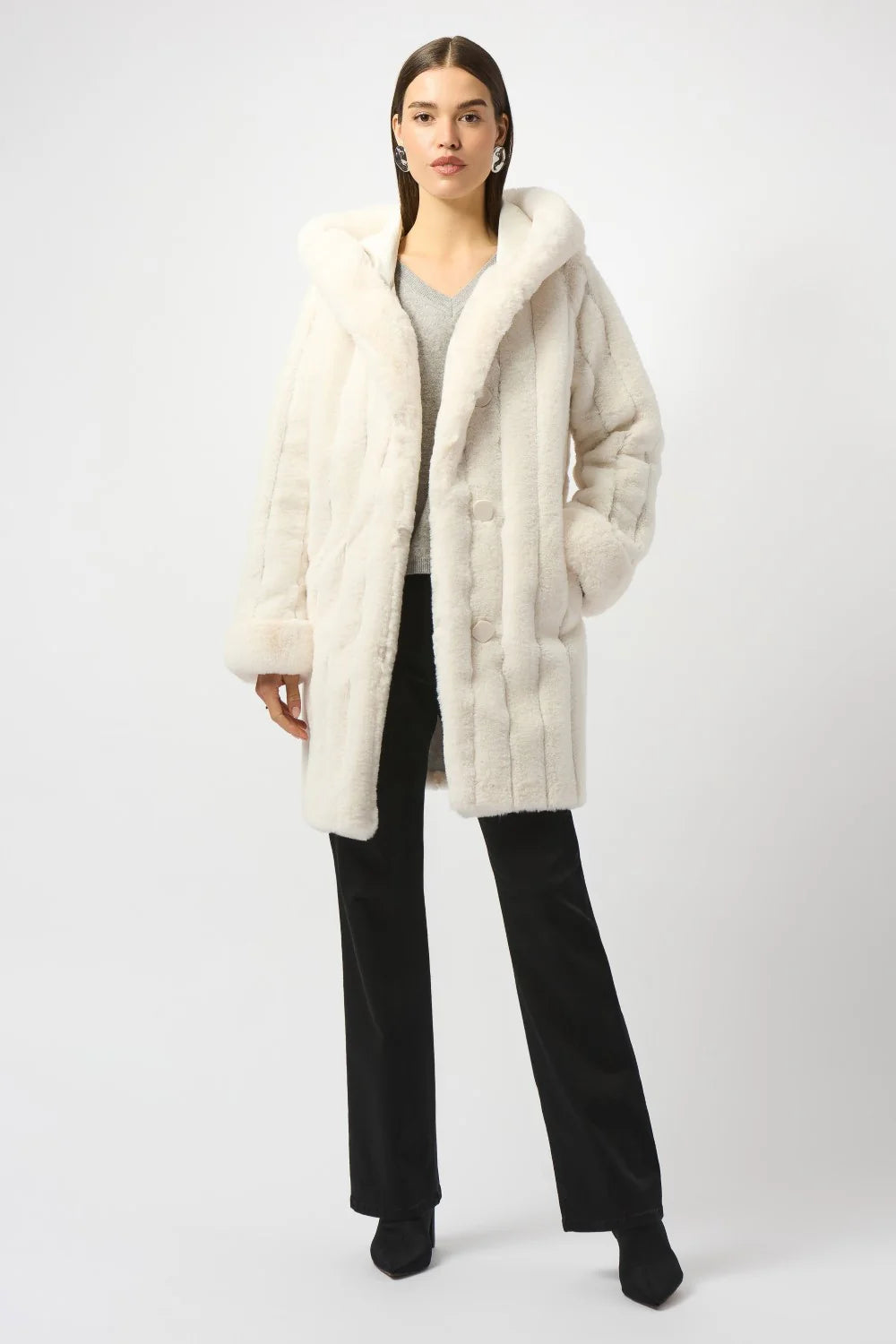 ABRIGO BLANCO REVERSIBLE 253926