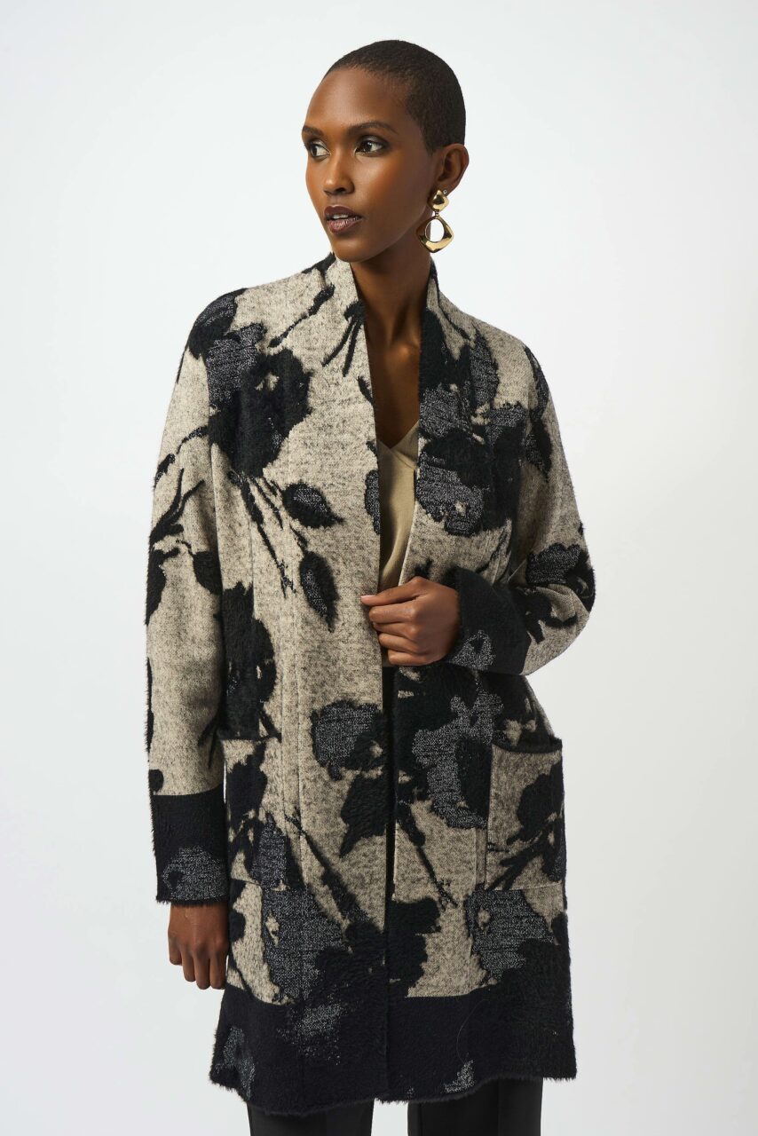 SACO BEIGE ESTAMPADO 253956