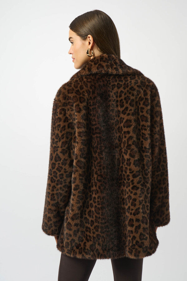 ABRIGO CAFÉ ANIMAL PRINT 253937