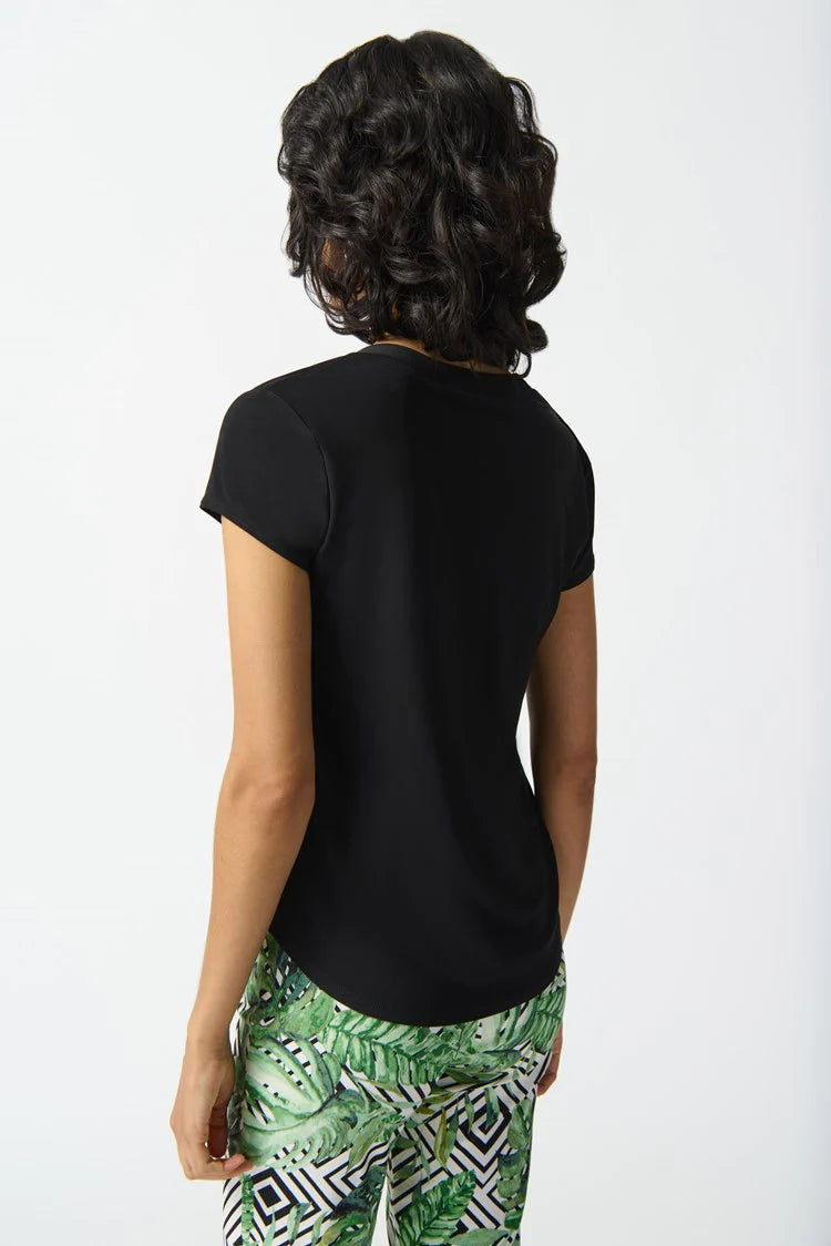 BLUSA NEGRA HEBILLA