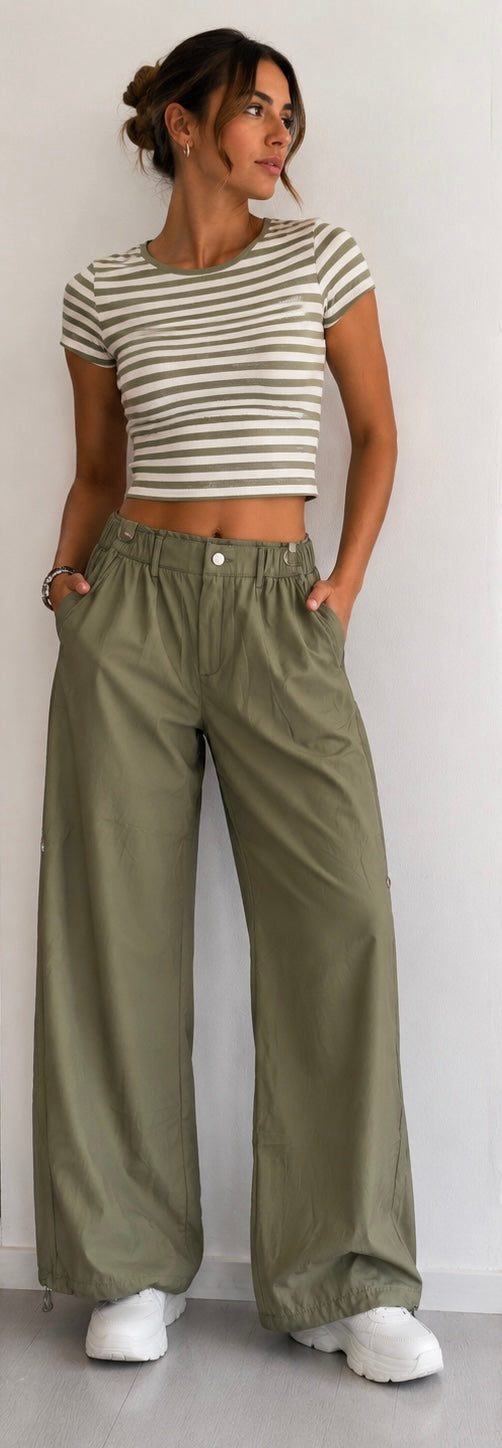 PANTALÓN RELAJADO MARINO/NEGRO/OLIVO/SHEDRON 2506