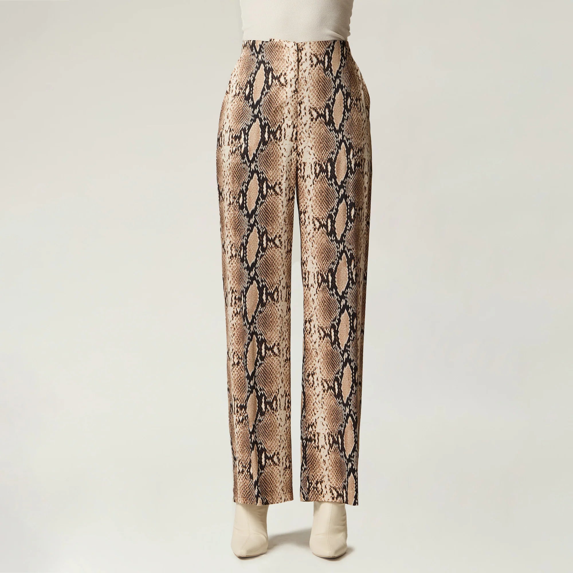PANTALÓN BEIGE PRINT R22556