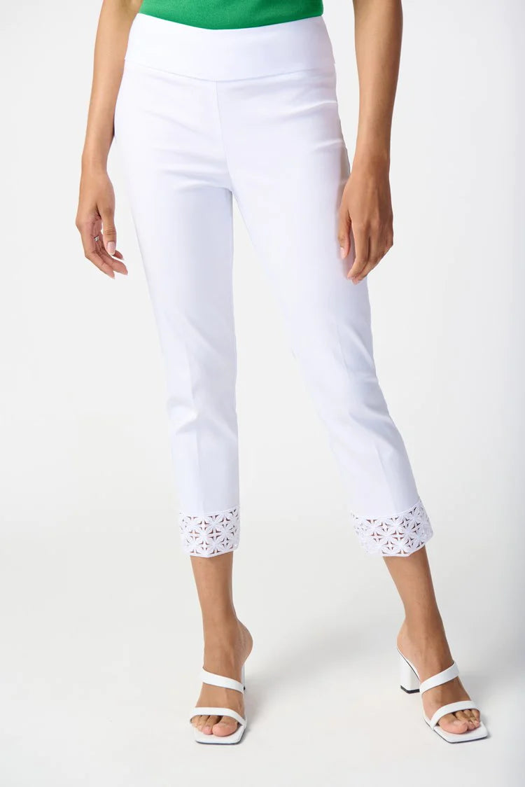 PANTALÓN CAPRI BLANCO