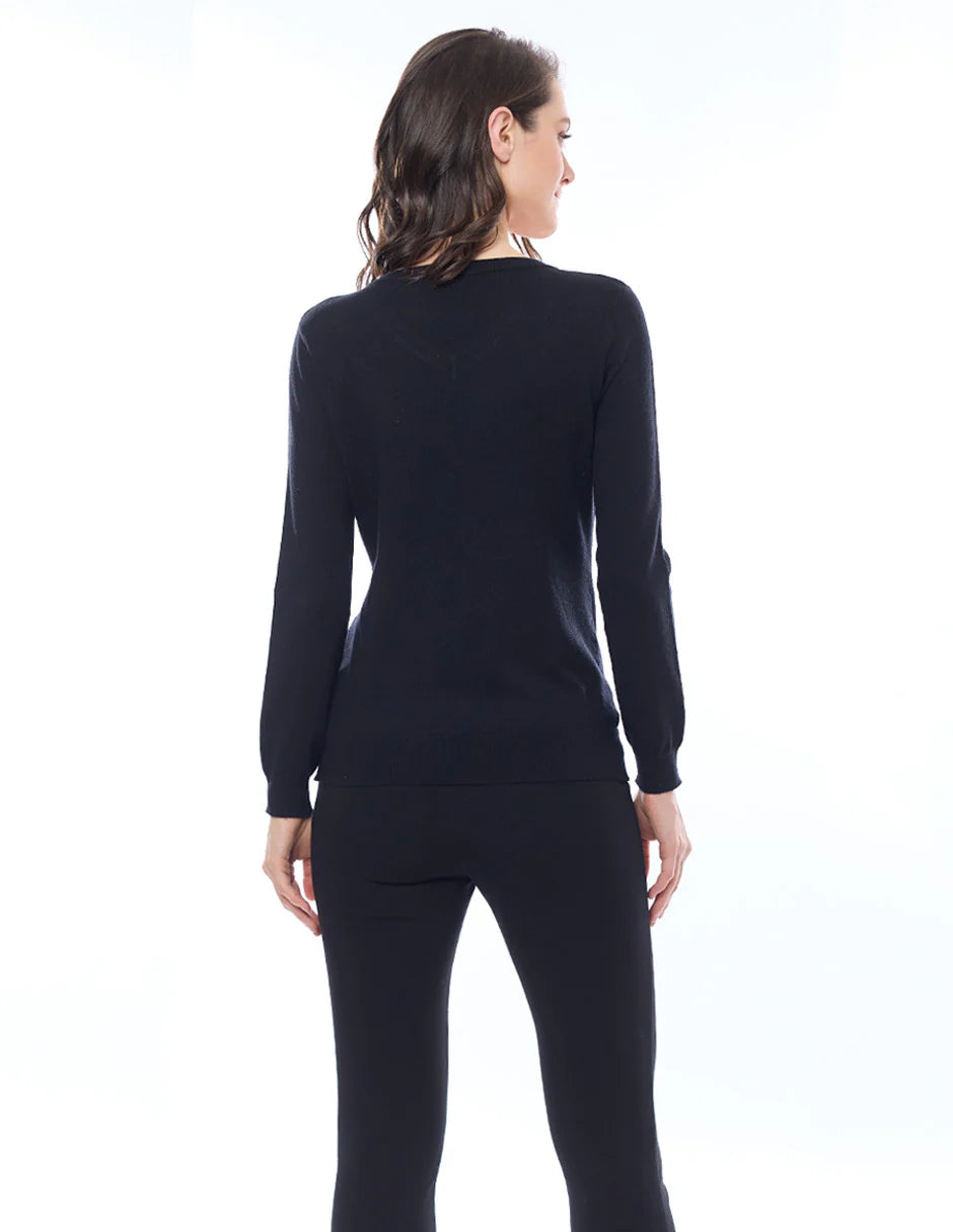 SUÉTER NEGRO/GRIS 225878