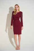 VESTIDO CORTO VINO 253752