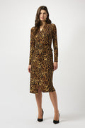 VESTIDO MIDI ANIMAL PRINT 253091